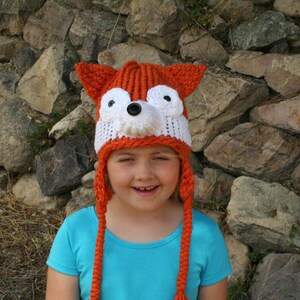 Fox Ear-flap Hat