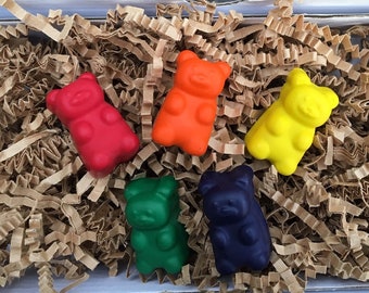Bear Crayons, Set of 6