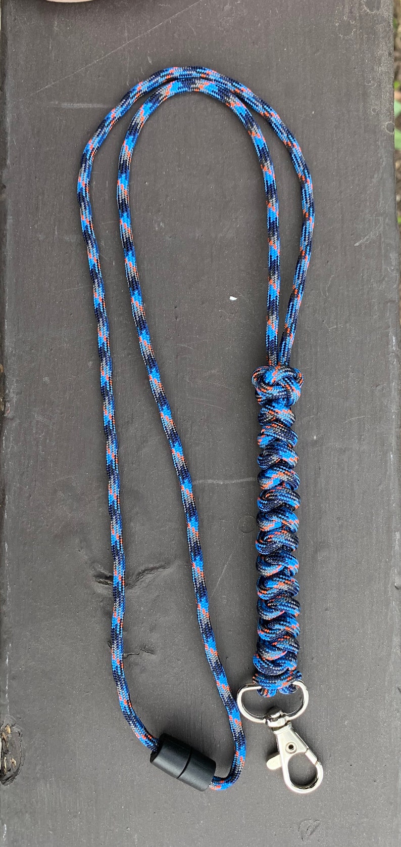 Paracord Lanyard/Badge Holder Etsy