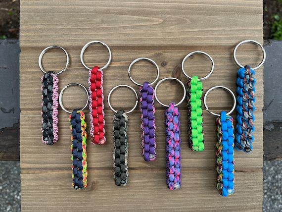 Paracord Keychain, Box Knot/crown Sinnet (various Color
