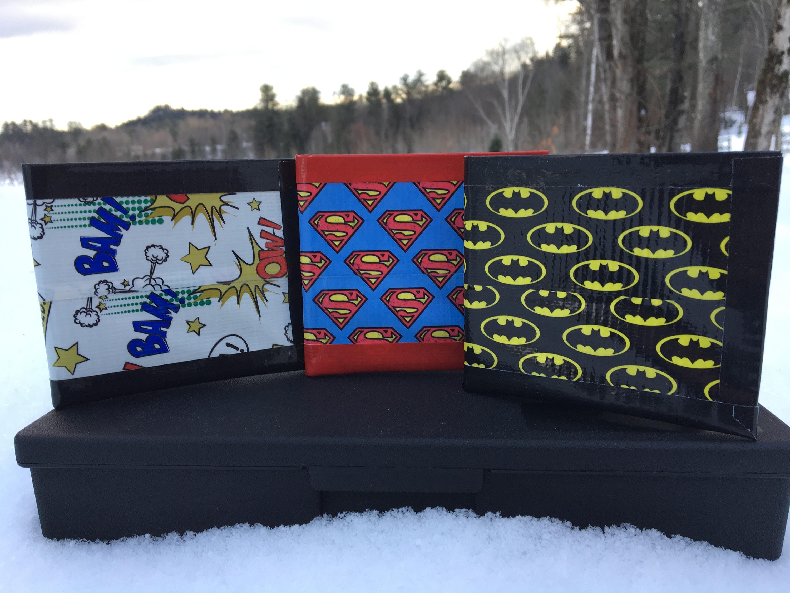 Duct Tape Wallets Super Heroes Etsy