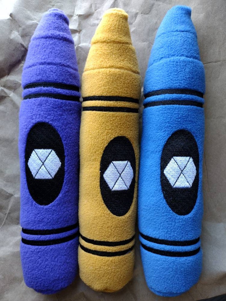 Titan crayon plushies image 2