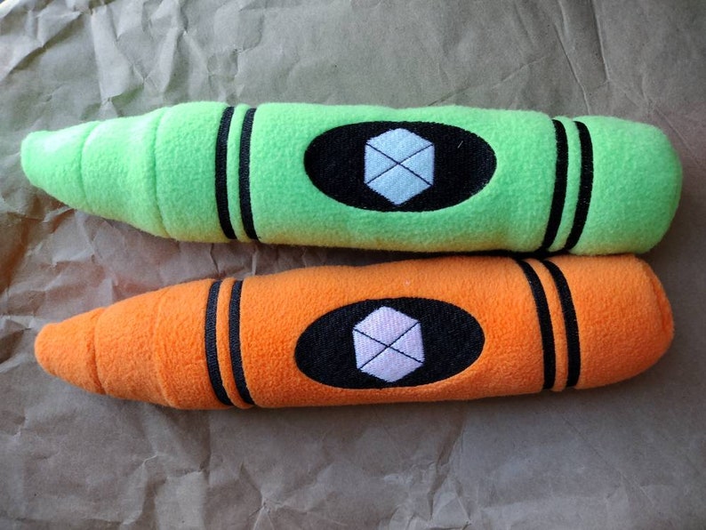 Titan crayon plushies image 5