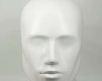 White Mannequin Dummy Head - High Quality - Binaural Microphone -DIY