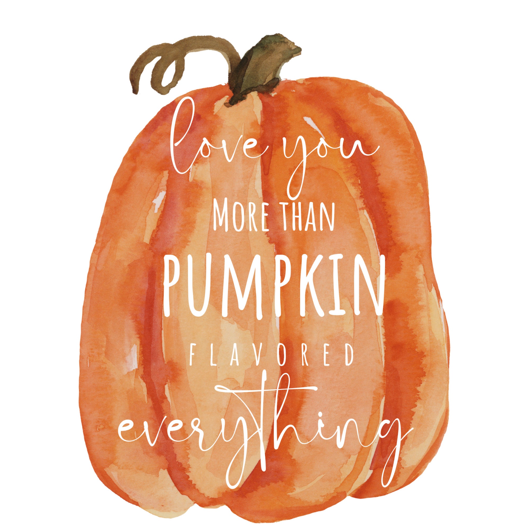 Pumpkin/fall Printable, Artwork, Digital Download - Etsy