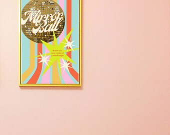 Spiegelball Poster