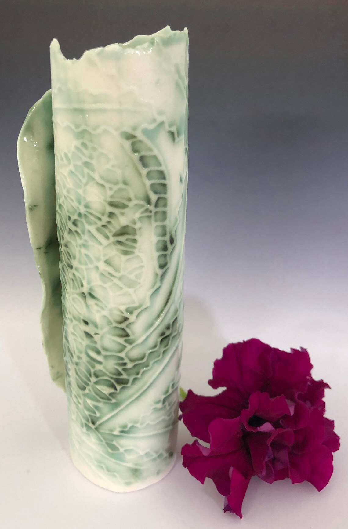 Porcelain vase Etsy