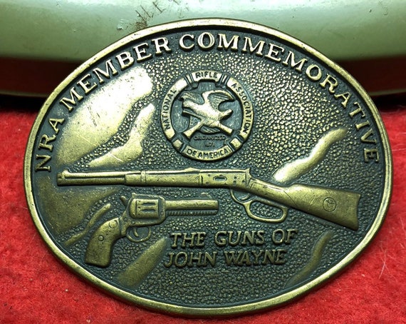 nra belt buckle