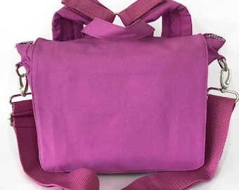Kindergartentasche Taschenrohling  brombeer zum Verzieren Besticken Plotten bemalen Verzeiren pink, rosa, flieder, blau grau