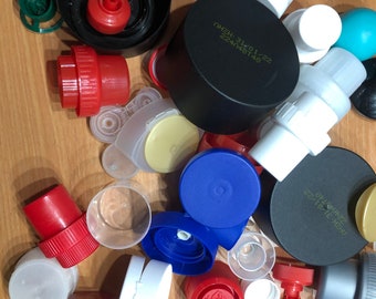 Big plastic bottle caps
