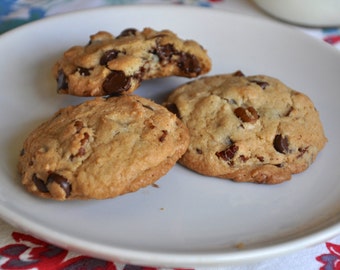 SHIPPING in CALIFORNIA ONLY! Classic Chocolate Chip Pecan Cookies