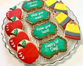 Back to School Cookies-SHIPPING NOT AVAILABLE!