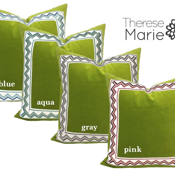 Lime Green Pillows Etsy