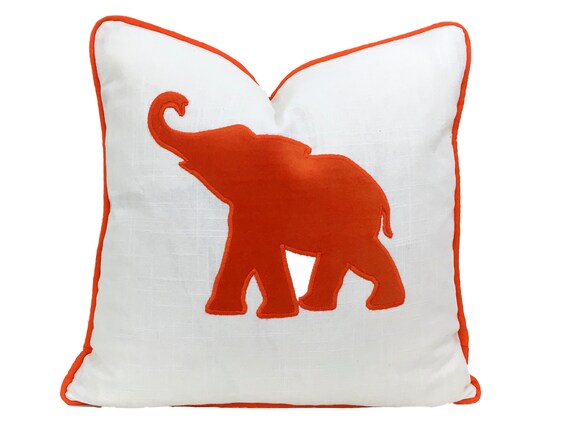 white elephant pillow