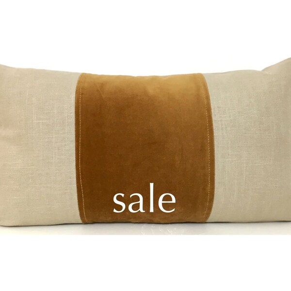 Brown Lumbar Pillow Etsy