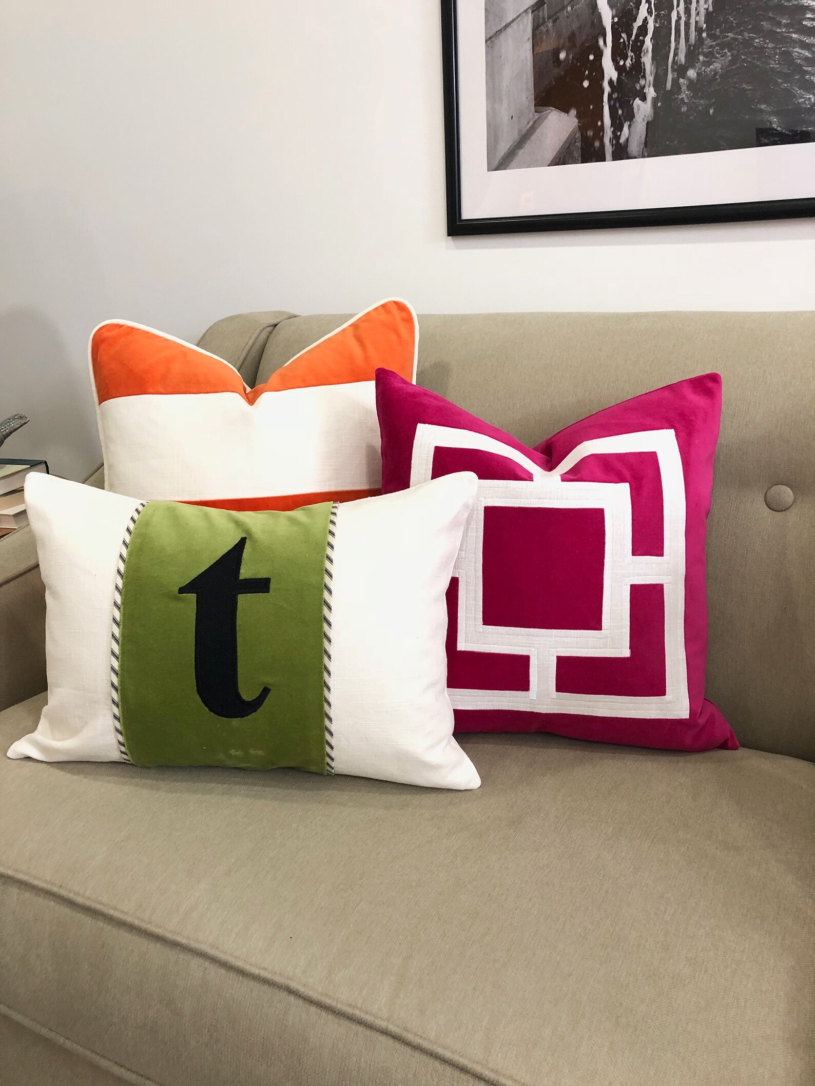 Fuchsia Pink Pillow Fuchsia Velvet Pillow Cover With Etsy