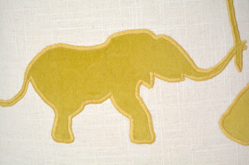 Elephant Pillow Elephant Pillow Cover With Gold Velvet Etsy