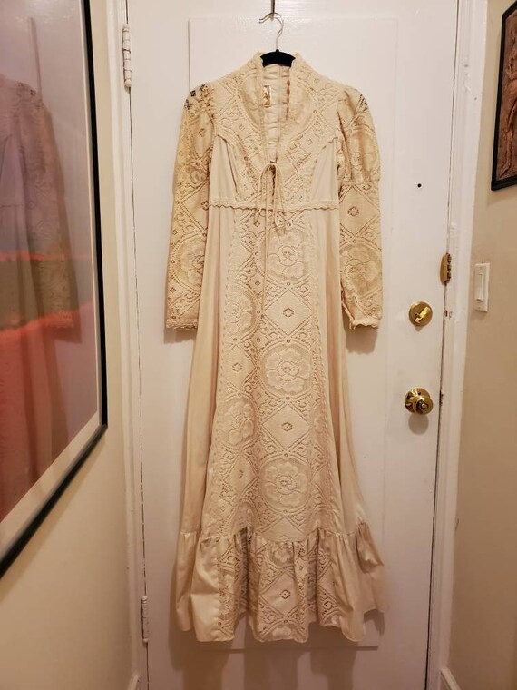 Vintage 1970s Gunne Sax by Jessica McClintock crea