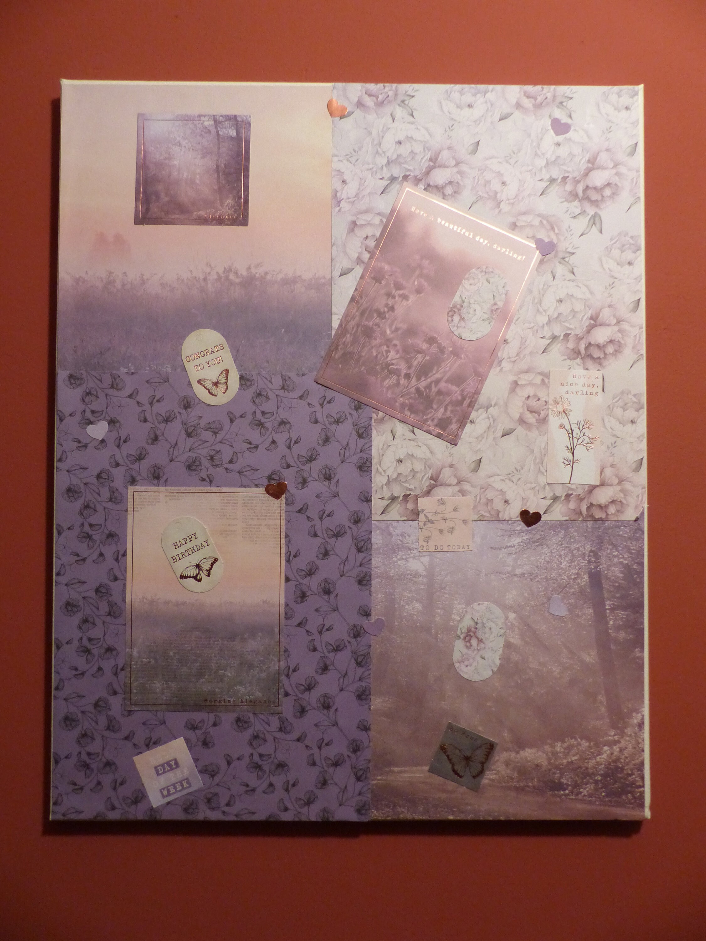 Tableau Couleur Parme Plein de Zenitude