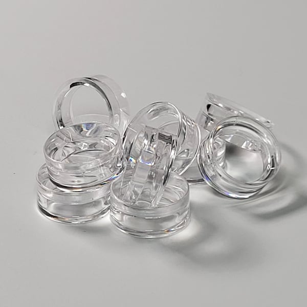 Clear Sphere Holder rings, Sphere holder, Sphere stand, Ring Sphere Stand, Acrylic Stand, Round Rind Stand