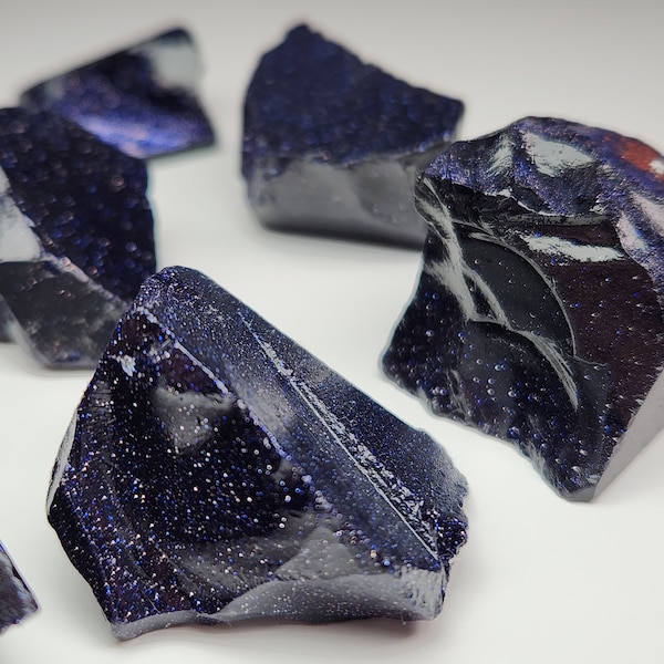 Raw Blue Sandstone, Raw Blue Sandstone Gemstone Crystal, Confidence Gemstone,  Courage Stone, Sandstone Gem, Choose your Raw Crystal