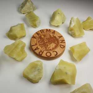 Zitronen Jade, Rohe Zitronen Jade Edelsteine, Jade Kristalle, Wisdom Stone, Peace Crystal