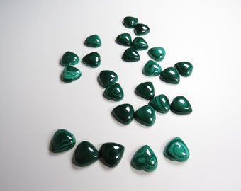 Malachite Gemstone Hearts, Natural Malachite, Malachite Hearts, Choose a Malachite heart, Crystal Heart, Safe Travel Gem, Encouraging Stone