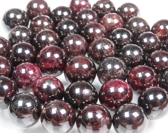 Granat Kugel, Kleine Edelstein Kugel, Kristall Granat Kugel, erhebender Stein, Fruchtbarkeitsstein, Edelstein der Bindung, Granat Kristall Kugel