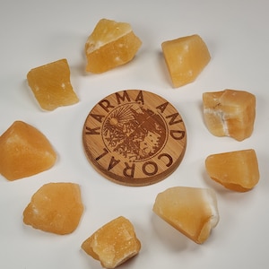 Orange Calcite, Raw Calcite Gemstone, High Quality Orange Calcite, Creativity Crystal, Choose your Crystal, Orange Calcite