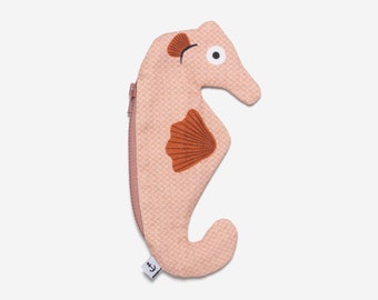 Seahorse - Pink (purse / keychain)
