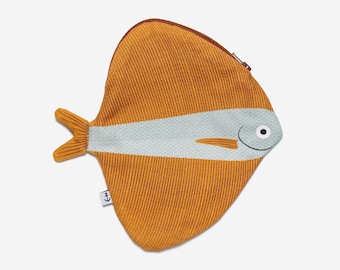 Fanfish - Orange (purse / keychain)
