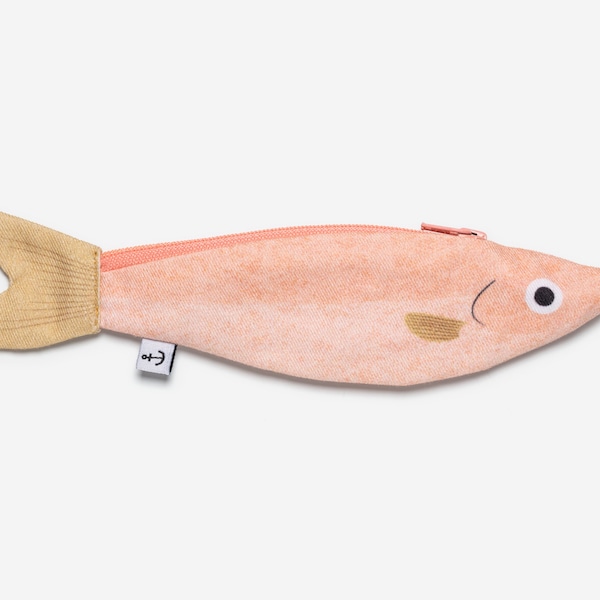 Anchovy - Pink (purse / keychain)