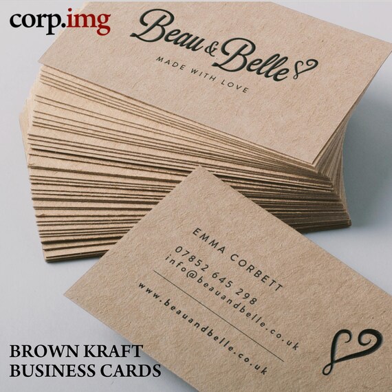 brown kraft business cards made to order recycled eco friendly 18 point business cards professionally printed free shipping - Kraft Business Cards brown kraft business cards made to order recycled eco friendly 18 point business cards professionally printed free shipping - Kraft Business Cards