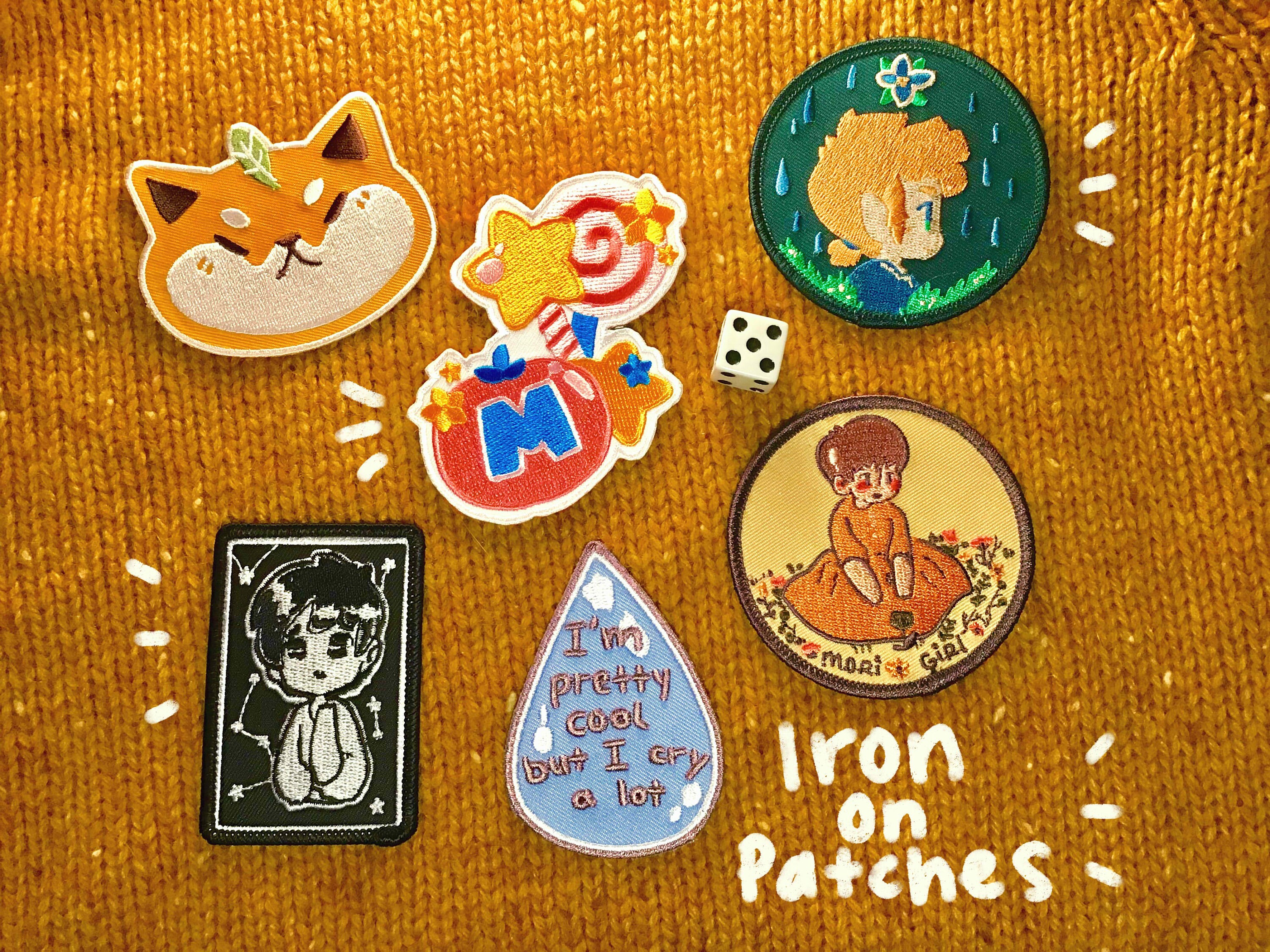 Iron-On Patches - Free Shipping