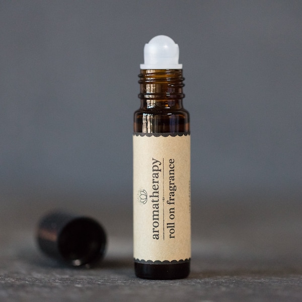 Yoga and Meditation Oil Blend - Aromatherapy Roller. Calming Essential Oil Blend for Relaxation, Peace and Harmony.