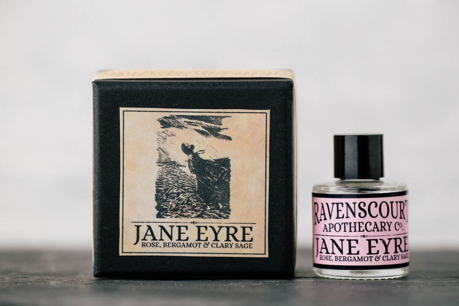 Jane Eyre Oil Fragrance - Rose, Bergamot & Clary Sage. Natural Botani…