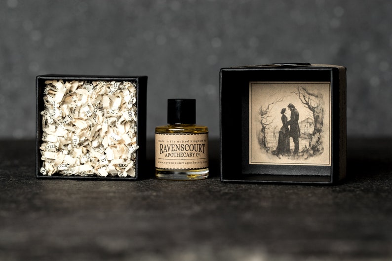 Jane Eyre Perfume Rose, Bergamot, Clary Sage. Natural Vegan Fragrance for Women image 2