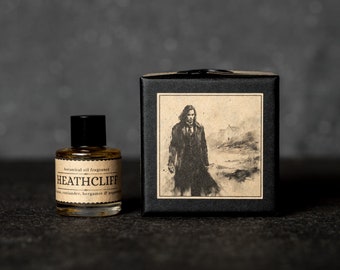 Men's Cologne 'Heathcliff' - Vetiver, Pine, Bergamot & Peppermint. Natural Botanical Fragrance For Men. 10 ml