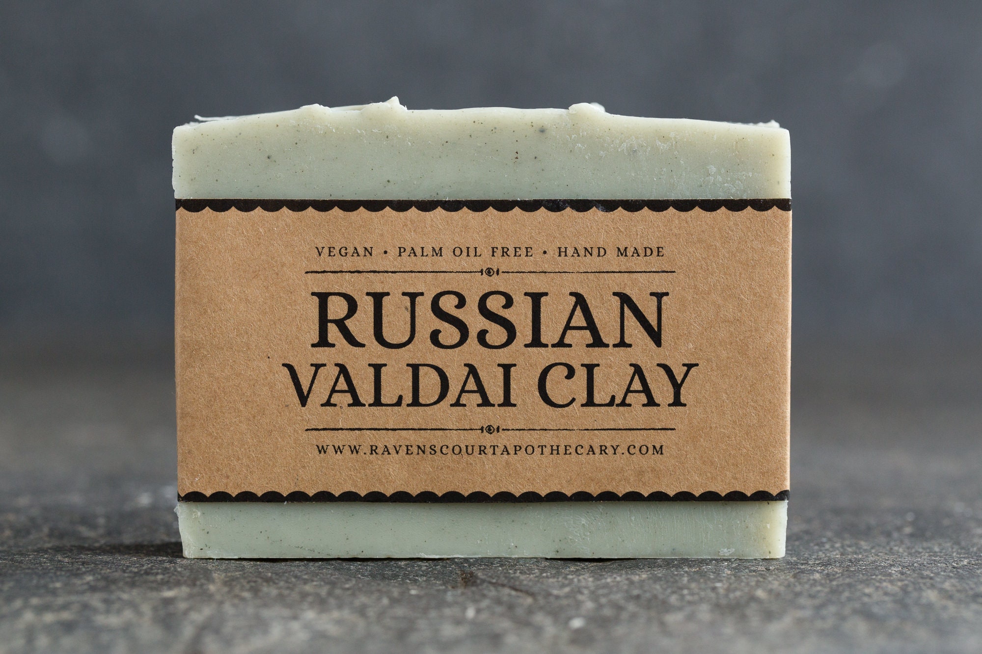 Russian Valdai Clay Soap - Unscented Vegan Soap - Fragrance Free Hand…