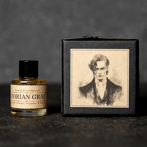 Men's cologne Dorian Gray Vetiver, Juniper, Bergamot & Lemon. Natural Botanical Fragrance For Men. 10 ml image 1