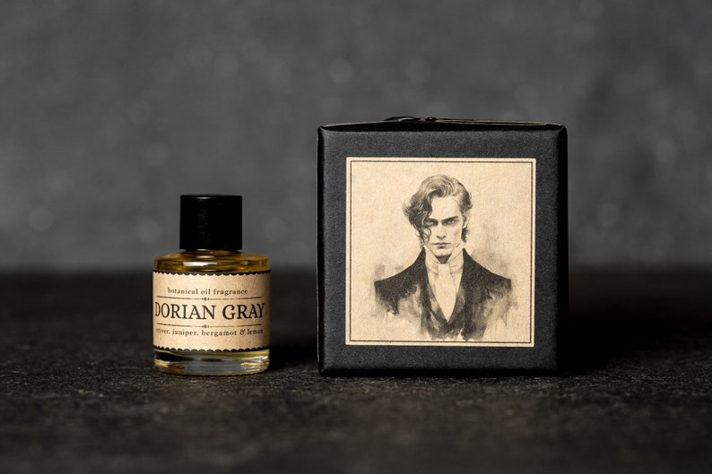 Men's cologne Dorian Gray Vetiver, Juniper, Bergamot & Lemon. Natural Botanical Fragrance For Men. 10 ml image 1