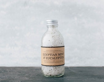 Dead Sea Bathing Salts - Egyptian Mint & Eucalyptus