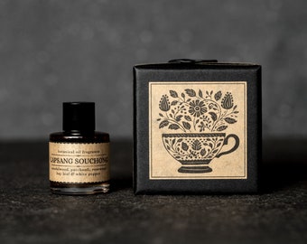 Lapsang Souchong Perfume -  Natural Tea-Inspired Unisex Fragrance.