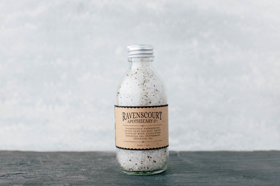 Dead Sea Bathing Salts Egyptian Mint & Eucalyptus Etsy