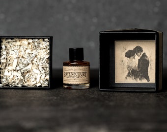 Men's Cologne "Mr Darcy" - Myrrh, Pine Needle, Cedarwood & Tea Tree. Natural Botanical Fragrance For Men. 10 ml