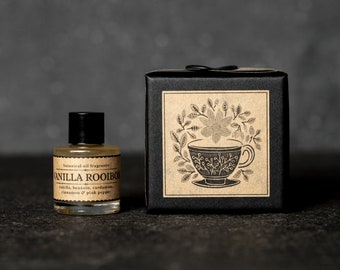 Vanilla Rooibos Perfume - Natural Tea-Inspired Unisex Fragrance