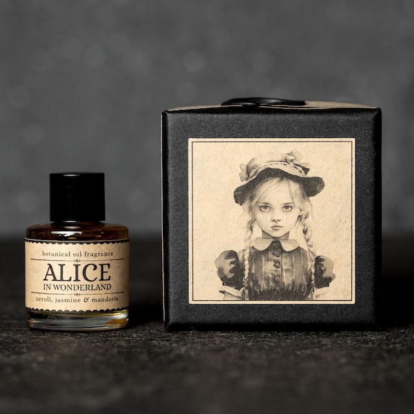Alice in Wonderland Parfum - Jasmijn, Neroli, Mandarijn. Veganistische geur voor vrouwen