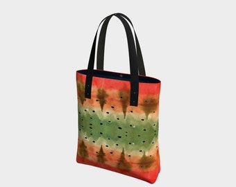 Greenback Cutthroat Trout Neck Small Tote Bag