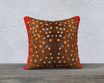 Brown Trout Throw Pillow - Fly Fishing - Native Trout