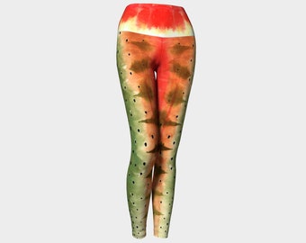 Greenback Cutthroat Trout Yoga Leggings - Colorado State Fish - Fly Fishing - Native Trout